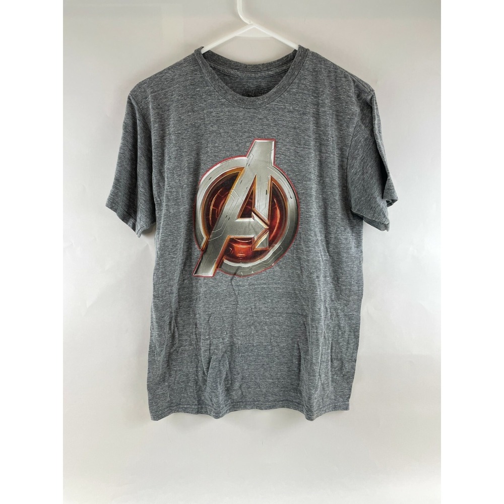 Marvel Avengers T-Shirt Men's Size Medium Gray Short Sleeve Crew Neck *Avengers*